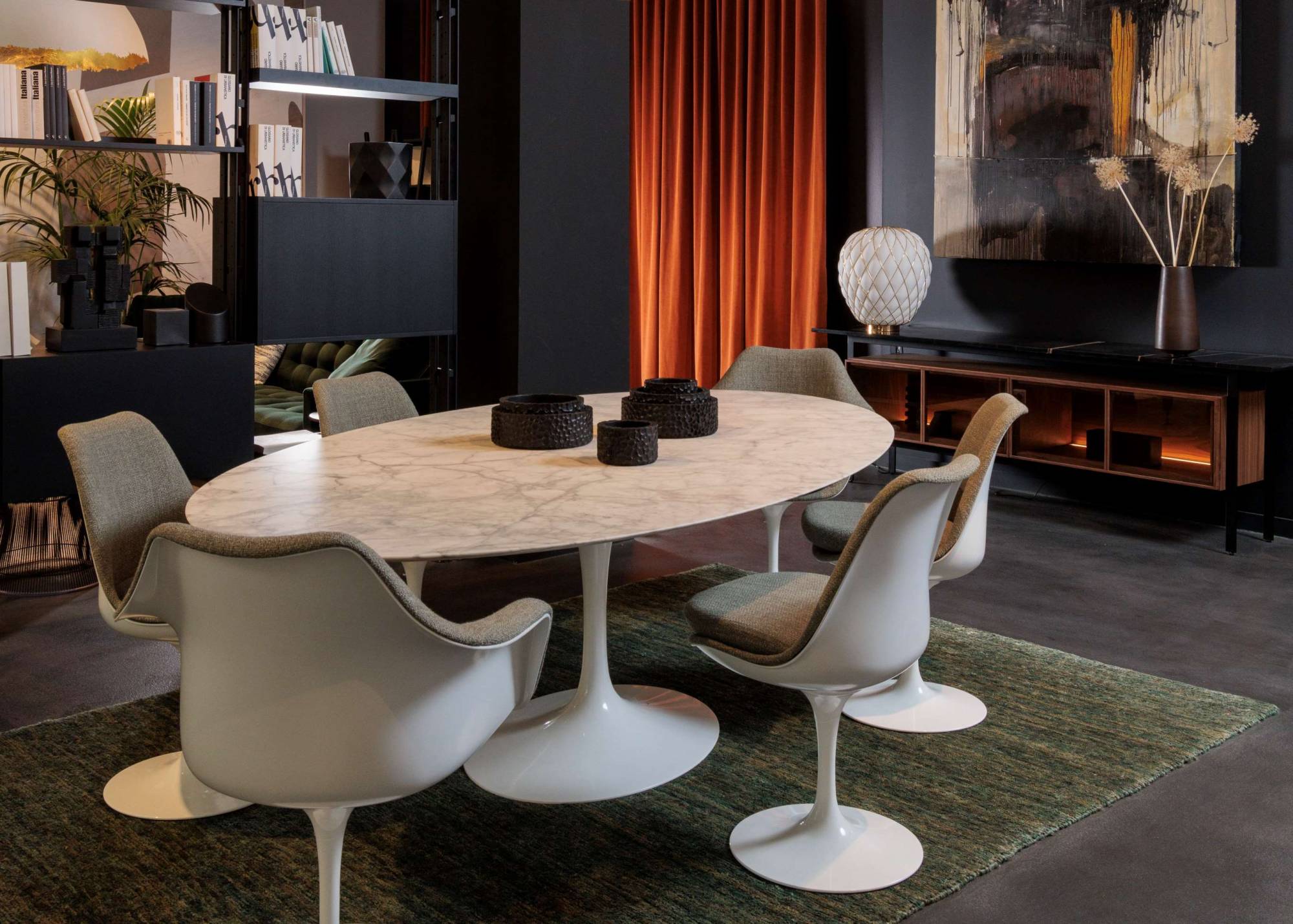 Table tulipe saarinen chez knoll