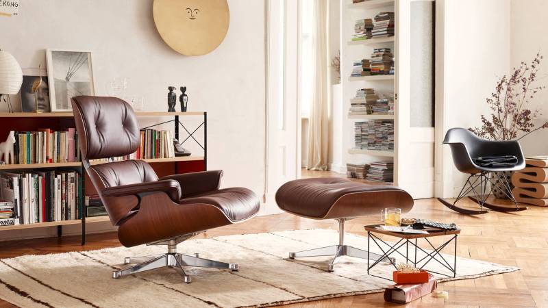 La Lounge chair désigné par Eames pour Vitra