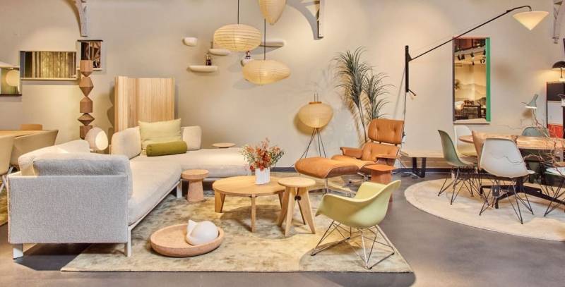 Canapé Anagram dans le Vitra space