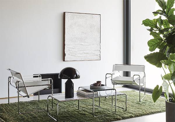 Chaise Wassily en blanc