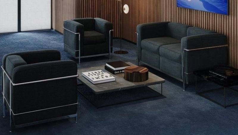 Fauteuils & canapé LC2 de Cassina