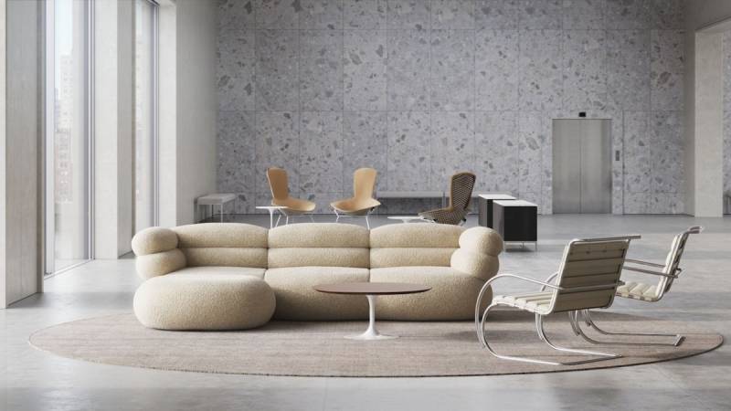 Sofa Biboni par Knoll