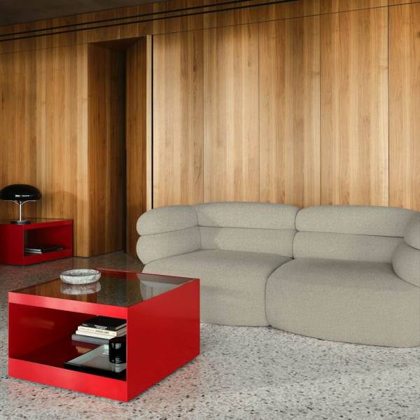 Le sofa Biboni 2 places par Knoll