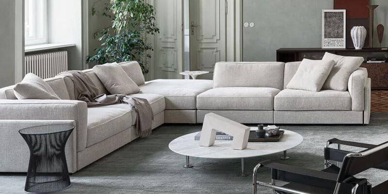 Canapé Gould créé par Piero Lissoni pour Knoll 