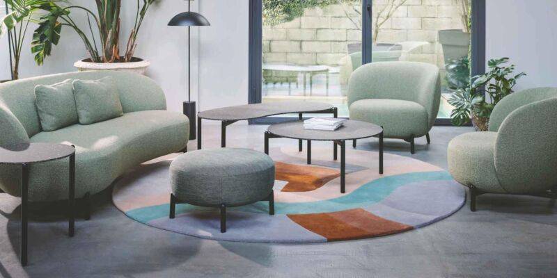 Canapé Lunam de Patricia Urquiola chez Kartell