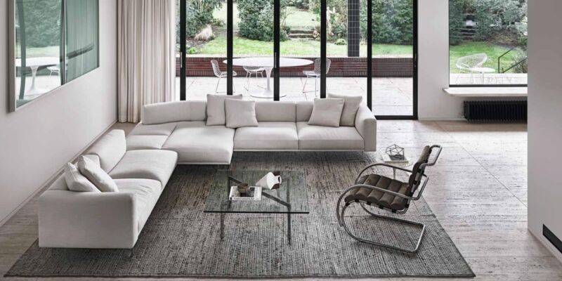 Canapé modulable Matic de Piero Lissoni pour Knoll