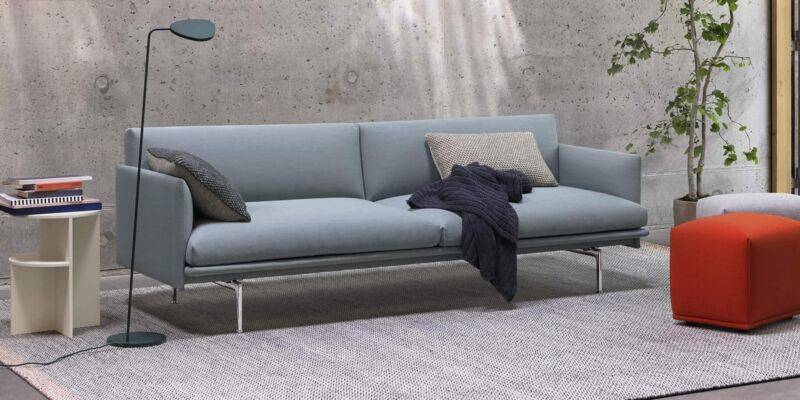 Le canapé outlines de Muuto