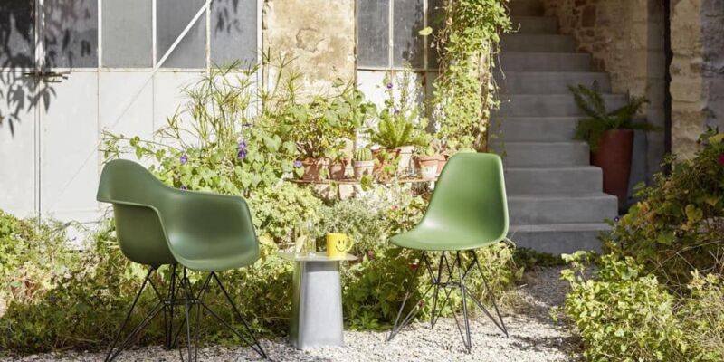 Eames shell chairs de vitra