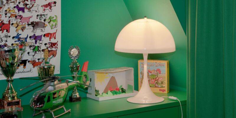 Lampe Panthella portable