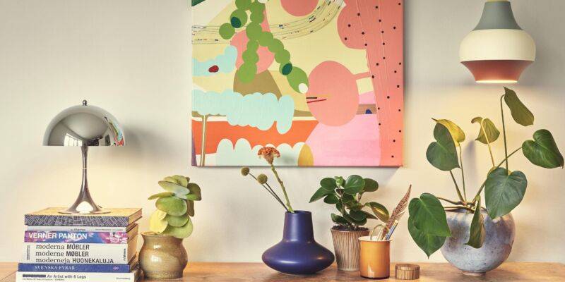 Lampe Panthella portable