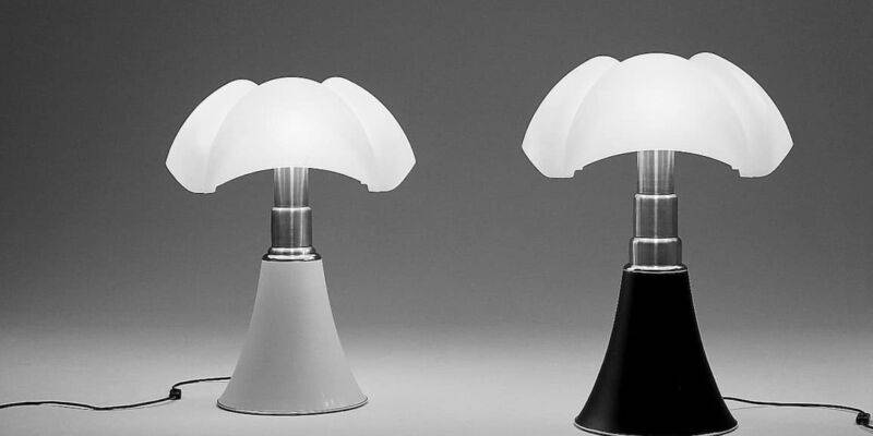 Lampe pipistrello de Gae Aulenti