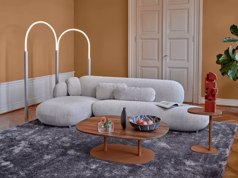 Canapé Leolux chez Création contemporaine Lyon