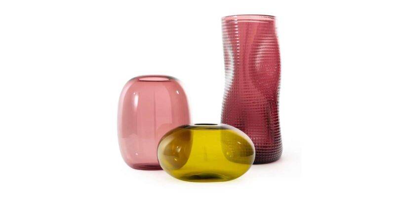 Vases Coral et Bo Maki chez Cassina